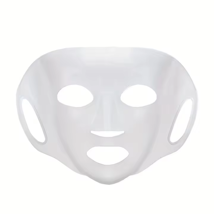 Máscara De Silicona 3D Para Cuidado Facial Reutilizable Herramienta De Firmeza Facial Máscara Fija Para Hidratación De La Piel - 1