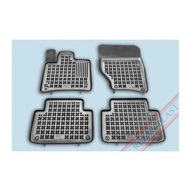 Rezaw Plast Alfombrilla caucho 3D premium  Audi Q7 I  2005 - 2015  REF: 200307 - 1