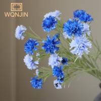 1pc Girasol Artificiales De Seda 3 Cabezas Guirnalda De Navidad Para Decoración De Hogar Y Boda Adorno De Vaso De Flores - details 1