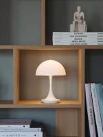 Lámpara De Mesa Recargable LED Dimmable En Forma De Púlpito Moderna Simplicidad Decorativa Para Iluminación Ambiente Dormitorio - details 5