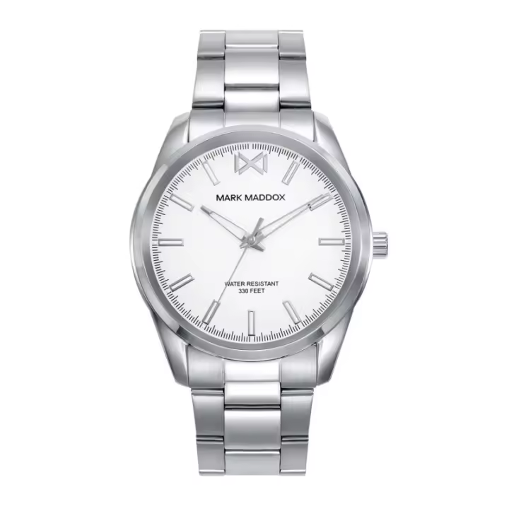 Reloj Hombre Mark Maddox Marais HM0150-07 - Acero, Esfera Blanca - 1