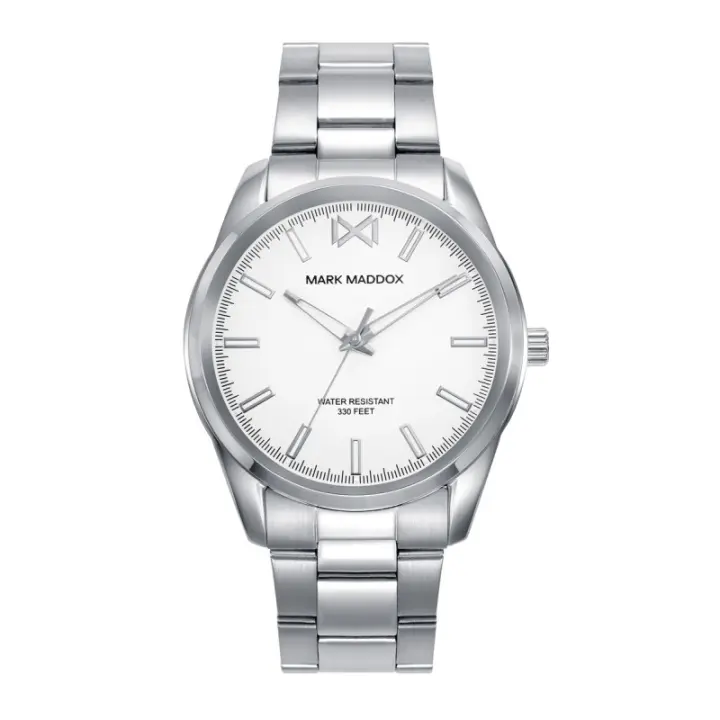 Reloj Hombre Mark Maddox Marais HM0150-07 - Acero, Esfera Blanca - 1