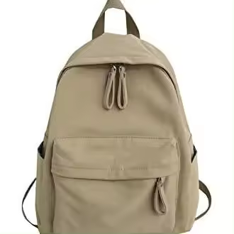 Mochila de moda para mujer con correa para equipaje, elegante y espaciosa, para viajes diarios (caqui) - 1