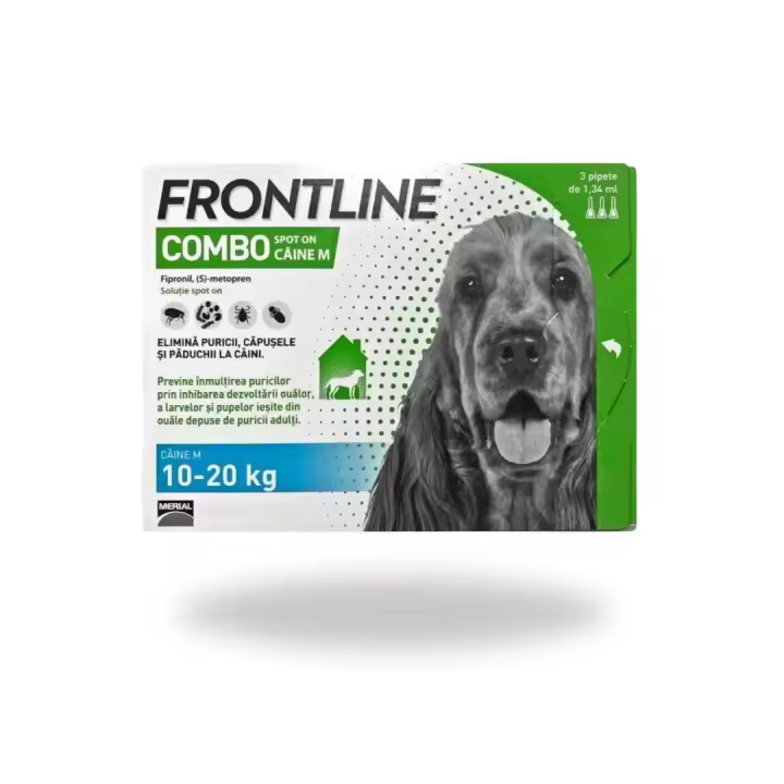 Pipetas para perros de tamaño mediano 10 - 20 kg 3 pip - 1