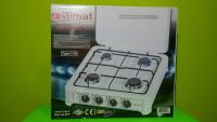 COCINA DE GAS - 4 FUEGOS - COCINA PORTATIL - MARCA ITIMAT - MODELO TYPE L - 15 - COLOR MARRON - ESTUFA DE GAS - details 2