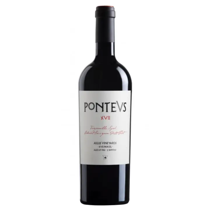 Blanco y Tinto Ponteus Tinto - Tempranillo, Syrah, Cabernet, Petit Verdot - Bodega Puente de Rus - Vino Tinto de la Mancha - 1