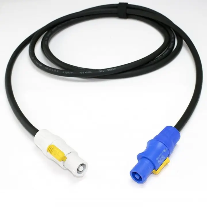COBRA PPC-02 2MT POWERCON NEUTRIK FCA POWER IN BLUE A FCB POWER OUT GREY COBPPC02 Cables y adaptadores de audio - 1