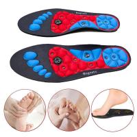1 Par De Plantillas De Acupresión Para Pies High-end Para Hombres Y Mujeres Con Tecnología Magnética Ortopédica Y Gel Soporte Para Zapatos Absorbente De Sudor Y Antideslizante - details 8
