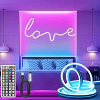 Luces Neón RGB FLEXIBLE Y Impermeables Para Decoración Interior De Hogar LED Para Dormitorio Cocina DC Certificación CE ROHS - details 2