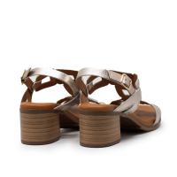 Sandalias altas mujer TINA KIZ 1988 PLATINO SANDALIA AROS PLATINO 35033 25V - details 1