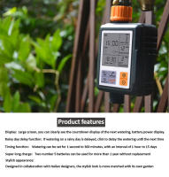 Temporizador De Riego Para Jardín Digital Inteligente Con Pantalla Grande Programable Ahorrador De Agua Y Tiempo Micro Rociador - details 2