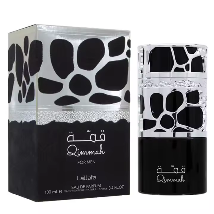 Perfume Árabe Lattafa Qimmah EDP 100ml | Masculino con Notas Amaderadas y Especiadas | Aroma Intenso y Duradero - 1