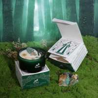 Viva Esencia – Vela  floral con cristal y gemas “El Mago” para despertar tu poder interior y canalizar energía creativa – Colección Hop Hare – Soy Wax Candle – Ancient Wisdom - details 5