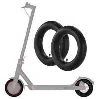 2 piezas de 8,5x2 pulgadas compatible with El patinete Eléctrico Xiaomi 1S / Essential / M365 / Pro / Pro2, Cámara de reposición para neumático Negro - details 0
