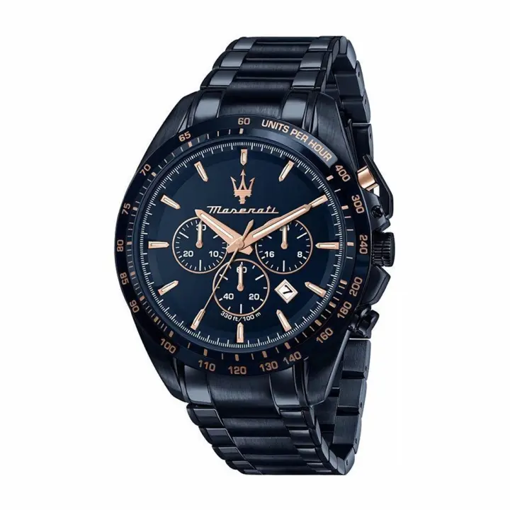 Reloj Analógico de Cuarzo Para Hombre Maserati R8873612054, Diámetro 45 MM - 1