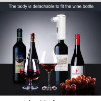 Dispensador De Alcohol Inteligente Cuantitativo Profesional Bomba Eléctrica De Whiskey De Alta Gama Ajustable Decantador De Vino Eco-amigable - details 3