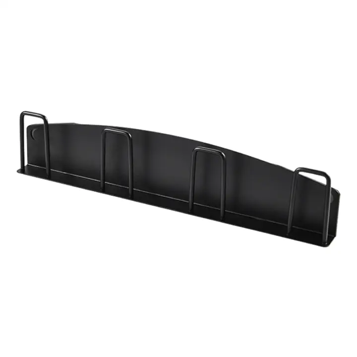 Soporte de Mesa para Tazas de Cocina Estante de Nevera Decoración de Cocina con Almacenamiento en Acero Inoxidable - 1