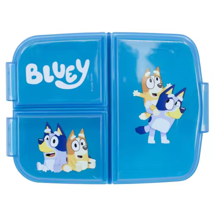Bluey Fiambrera Sandwichera Infantil con Compartimentos - 1