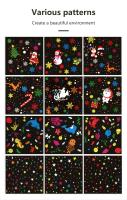Lámpara De Noche Proyectora Astronauta LED Con Ondas De Agua Regalo Para Amigos Y Niños Válida Para San Valentín Halloween Navidad Decoración De Pared USB Incluido - details 8
