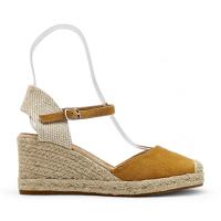 Calzados Soraia, Sandalia de Antelina y Plataforma de Yute, Espardeñas de Cuña, para Mujer. - details 36