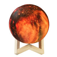 Lámpara De Noche LED 3D Recargable Luces De Luna Creativas Con Interruptor Táctil Para Decoración De Dormitorio Regalos Para Cumpleaños Venta Caliente - details 10