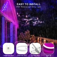 Tira De Luces LED RGB Neón Flexible 5V USB Multicolor Para Decoración De Hogar Y Juegos Iluminación Ambiante Flexible Y Impermeable - details 9
