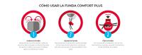 Vileda | Funda de planchar Premium 2 en 1 | Superficie metalizada de algodón que refleja el calor | Funda de tres capas (algodón, espuma y muletón) | Medida universal de 130 x 45 cm. - details 1