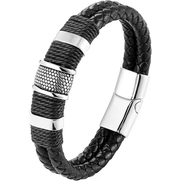Pulsera hombre Maple Titanium, pulsera hombre Cierres magnético, pulsera, pulsera hombre Maple Titanium - 1