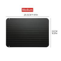 Placa De Descongelación Rápida De Aleación De Aluminio Para Alimentos Frutas Carne Herramienta De Cocina Thaw Master Rectangular - details 18
