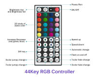 Tiras LED RGB Con Control Remoto Y Aplicación APP Para Decoración De Habitaciones Y TV Modo 5050 No Impermeable SMD Epistar - details 2
