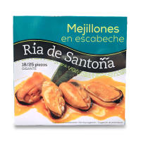 Mejillones en escabeche 18/25 piezas de Ria de santoña (Pack de 2 unidades de 523gr) - details 0