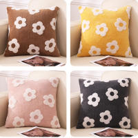 Funda De Cojín Floral Lujo 18x18 Pulgadas Para Sofá De Sala Decoración Del Hogar Pareja Funda De Cojín De Almohada De Apoyo - details 0