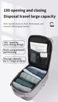 Mochipa de viaje Avion Cabin with USB 46cm * 30cm * 16-26cm - details 3