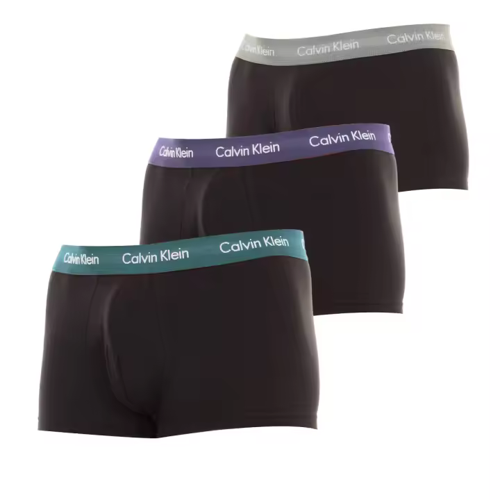 Calvin Klein-Pack 3 Boxers Low Rise Trunks U2664G para Hombre - 1