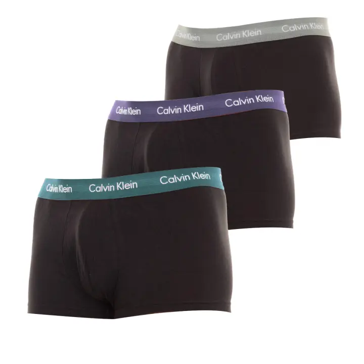 Calvin Klein-Pack 3 Boxers Low Rise Trunks U2664G para Hombre - 1