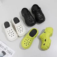 Sandalias De Alta Suela Para Mujer Cómodas Y Antideslizantes Para Uso Casual En La Playa Y En La Calle Zapatillas De Verano Con Plataforma Estilo Coreano - details 16