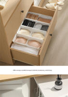 Organizador De Cajones De Cocina Ajustable 2PCS Caja De Almacenamiento Para Utensilios Con Divisores Desmontables Bandeja Para Cucharas Herramientas De Cocina Ecológicas - details 6