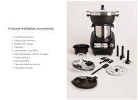 CREATE - Robot de cocina inteligente multifunción con pantalla táctil - CHEFBOT TOUCH PRO CONNECT - details 9