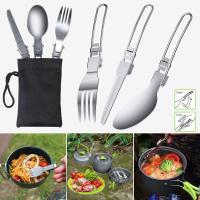 Kit de utensilios de cocina Para acampar, 14 piezas de utensilios de cocina de Aluminio para acampar, juego de utensilios de cocina portátil para 2-3 personas para acampar, picnic, barbacoa, senderism, senderismo - details 3