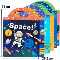 Libro De Pegatinas Reutilizables Para Niños Con Diversos Escenarios Juego De Rompecabezas DIY Educativo Juguetes Clásicos Para Niños De 2 a 4 Años Regalos - details 10