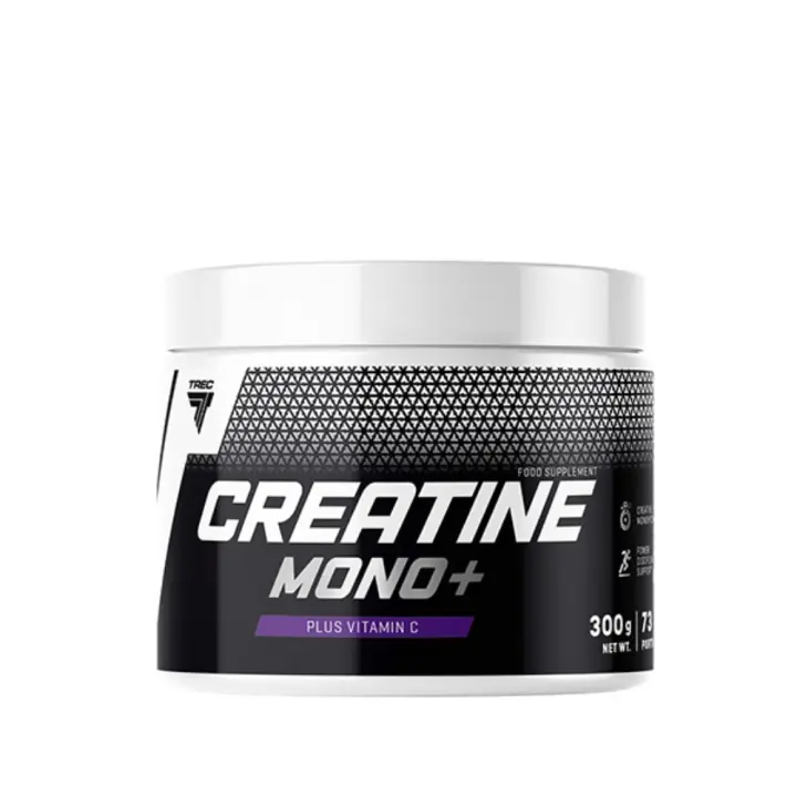 TREC NUTRITION - CREATINE MONO+ - MONOHIDRATO DE CREATINA CON VITAMINA C - 300g - 1