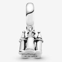 Pandora Charm de Colgante en Plata de Lei Castillo de Dos Colores 799337 C00,Incluye Caja Original - details 0