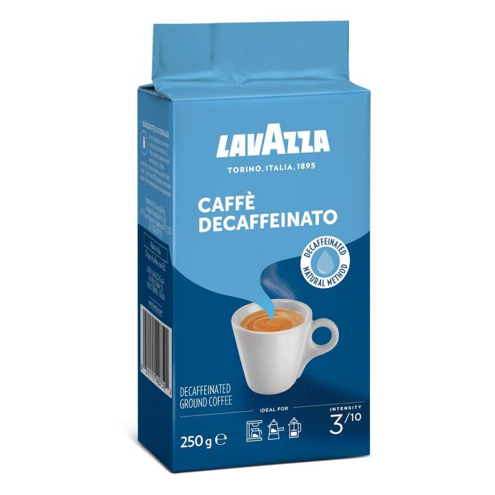 Lavazza,CaffèDecaffeinato,CaféMolidoDescafeinado,IdealparaCafeteraItaliana,deFiltroyFrancesa,conNotasAromáticasdeFrutosSecos,ArábicayRobusta,Intensidad3,TuesteMedio,250g|Miravia