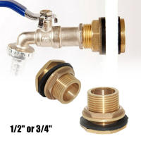 Grifo De Latón Para Tanque De Agua Conector De Cubetas De Riego Equipamiento De Almacenamiento De Agua Barros De Lluvia Fijación Click - details 0