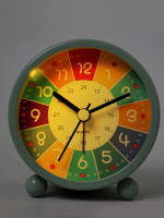 Reloj De Alarma Educativo Silencioso 3 Pulgadas Para Estudiantes Decoración De Dormitorio Y Escritorio Material Metálico - details 6