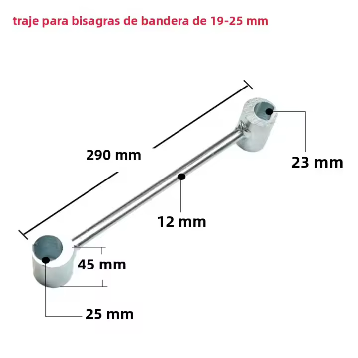Llave Ajustable Para Juntas De Puerta 1/2pcs Herramienta De Reparación De Espacio Entre Juntas Redondo Tornillo 8-25mm - 1