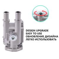 Cubierta De Thermostat De Aluminio Para Chevrolet Chevy Cruze Aveo Orlando Opel Astra Zafira Signum Moka Pieza De Repuesto Para Sistema De Enfriamiento Del Motor - details 7
