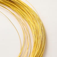Hilo De Cobre Para Joyería 2M 14K/18K Gold Color Plated Brass Para Embossing DIY Material De Joyería Hecho a Mano - details 8