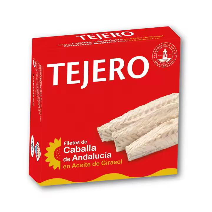 Filete de Caballa de Andalucia en Aceite Girasol TEJERO RO550 - 1