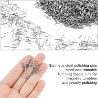 Pins De Pulido De Acero Inoxidable 150g Para Tumbler Magnético De 0.6mm Diámetro Para Eliminación De Oxígeno Y Pulido Rugoso - details 1